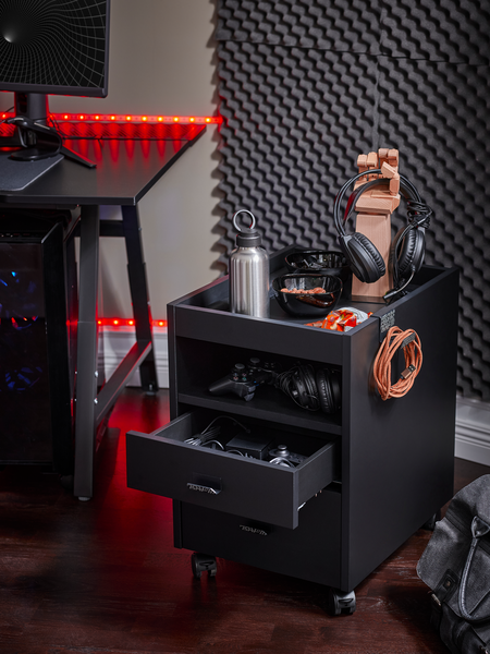 UTESPELARE gaming desk black - IKEA