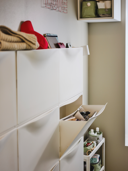 TRONES shoe cabinet/storage white - IKEA