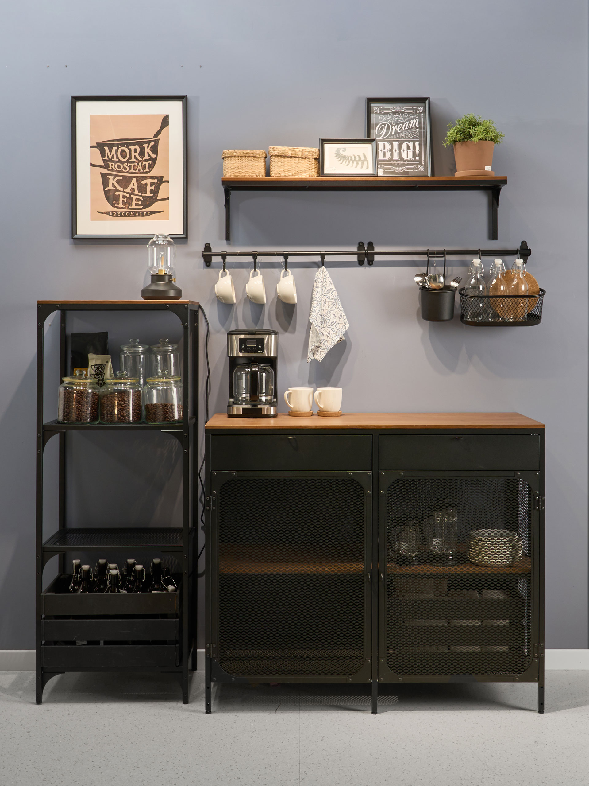FJÄLLBO sideboard black - IKEA