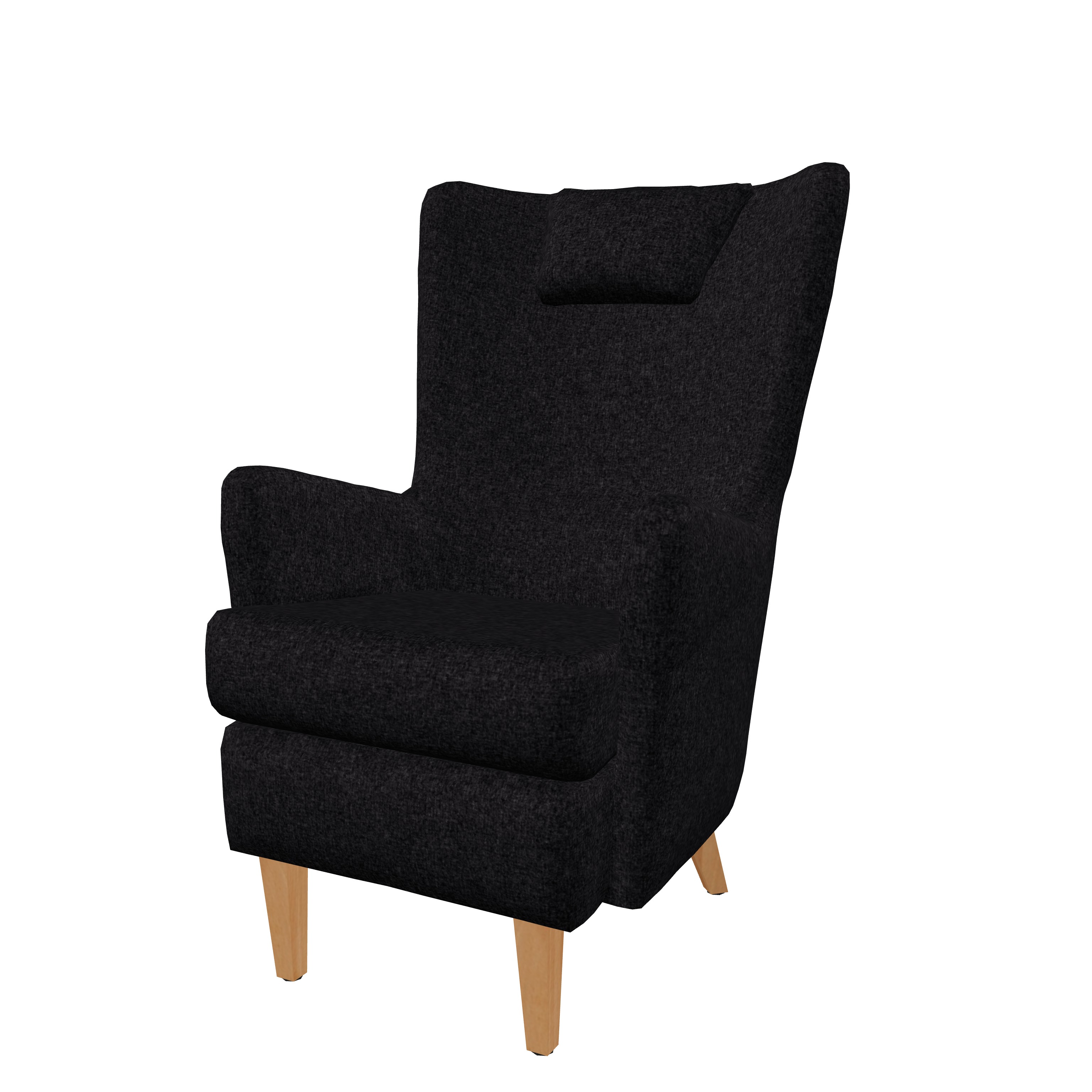 OMTÄNKSAM armchair Gunnared dark grey - IKEA