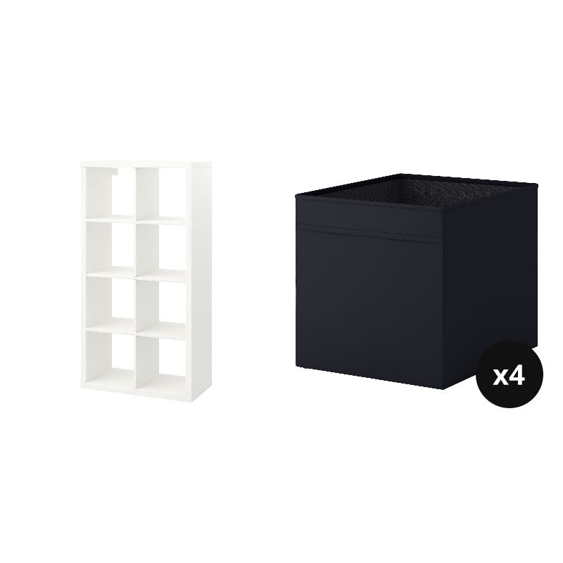 FJÄLKINGE shelving unit white - IKEA