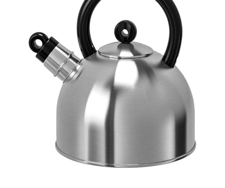 宜家vattent02t 瓦滕特 鸣叫水壶 不锈钢/黑色 - ikea